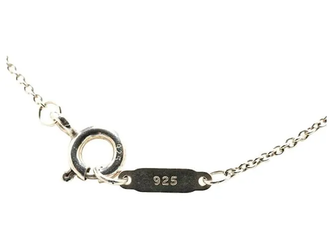 Tiffany & Co Collar llave ovalado Tiffany Twist Plata 