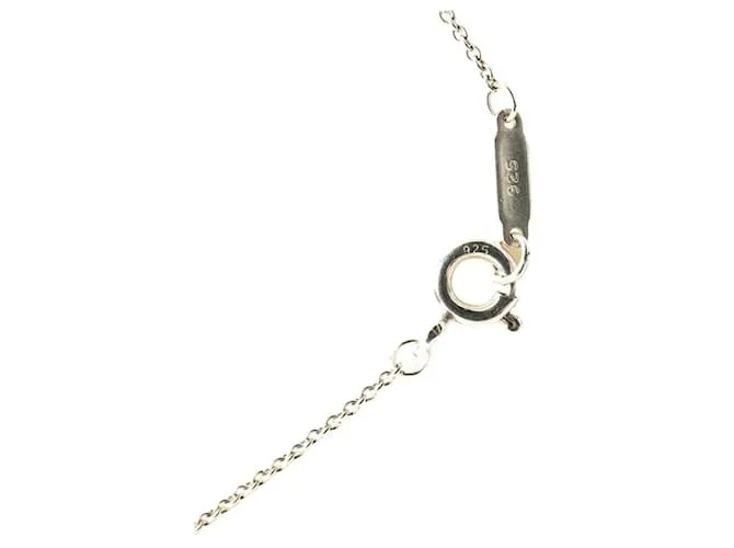 Tiffany & Co Collar llave ovalado Tiffany Twist Plata 