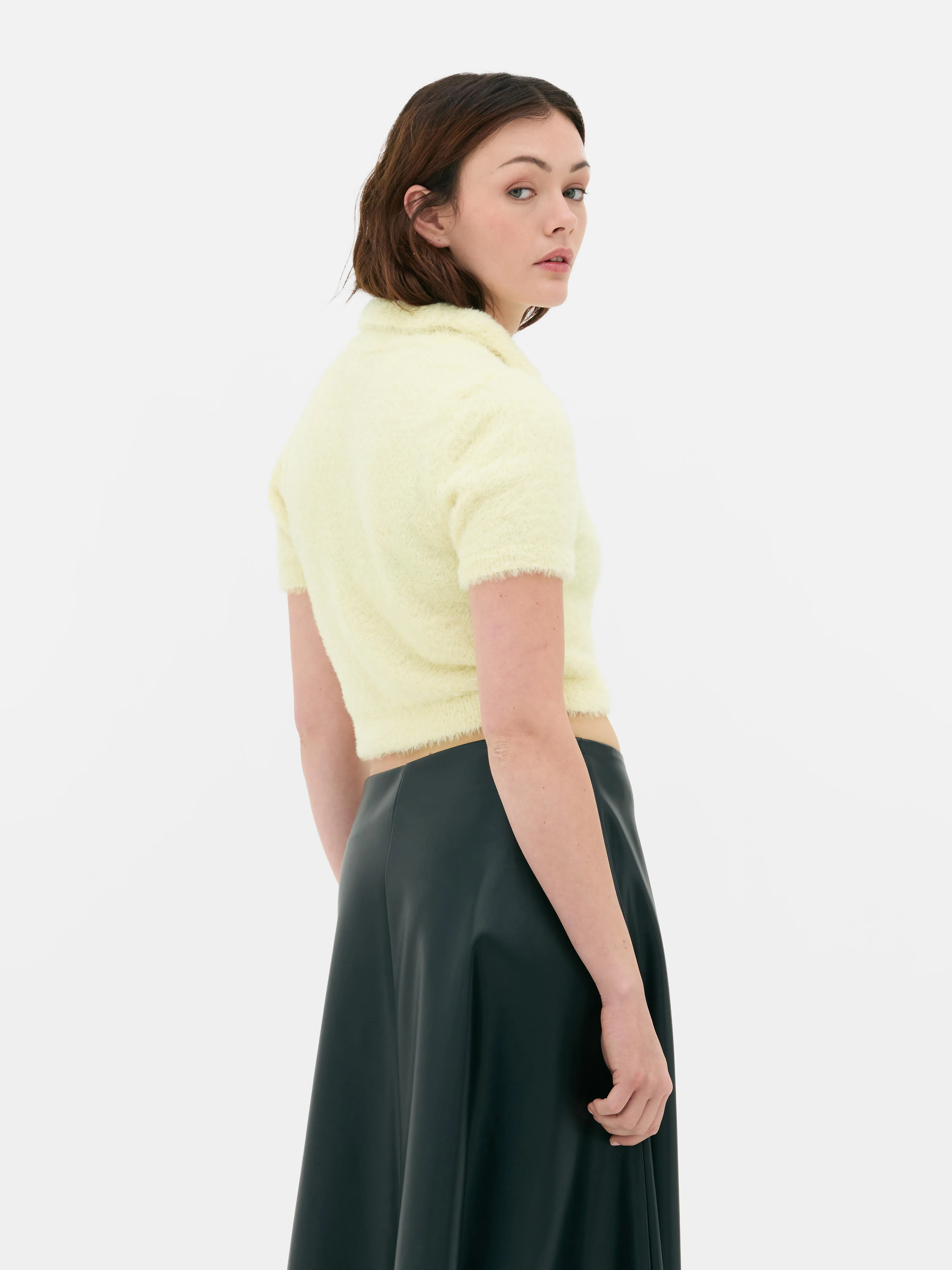 Top suave tipo polo