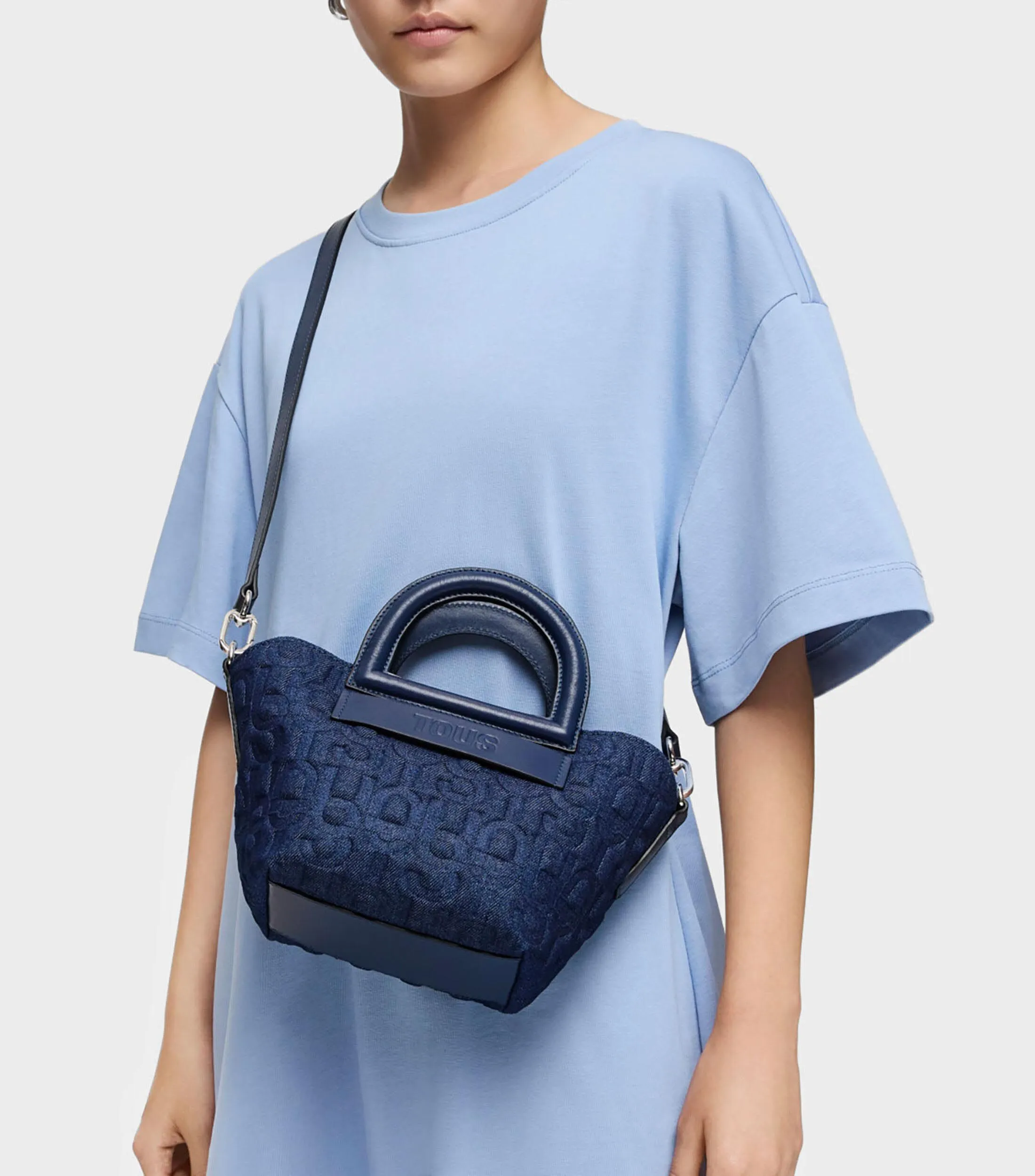 Tous Bolso Hobo Afterlife II con Logotipo Mujer