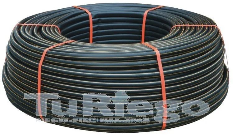 Tubo goteo ARIES de NETAFIM de 16x1 mm. gotero turbulento de caudal 2 L/H. (Rollo 500 M.)
