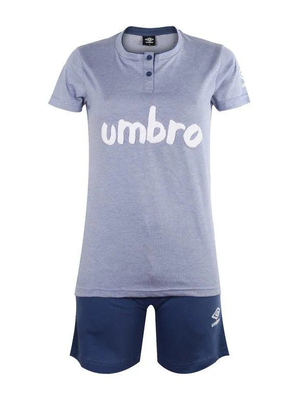 Umbro Pijama corto de mujer con escritura.