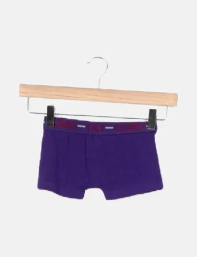 Uomo Calzoncillo morado casual