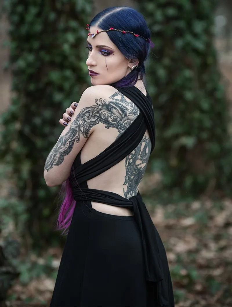 Vestido largo infinity 