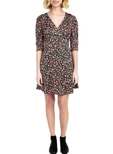 vestido naf naf lolita flores para mujer