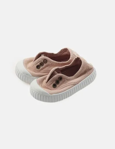 Victoria Zapatillas lona rosas