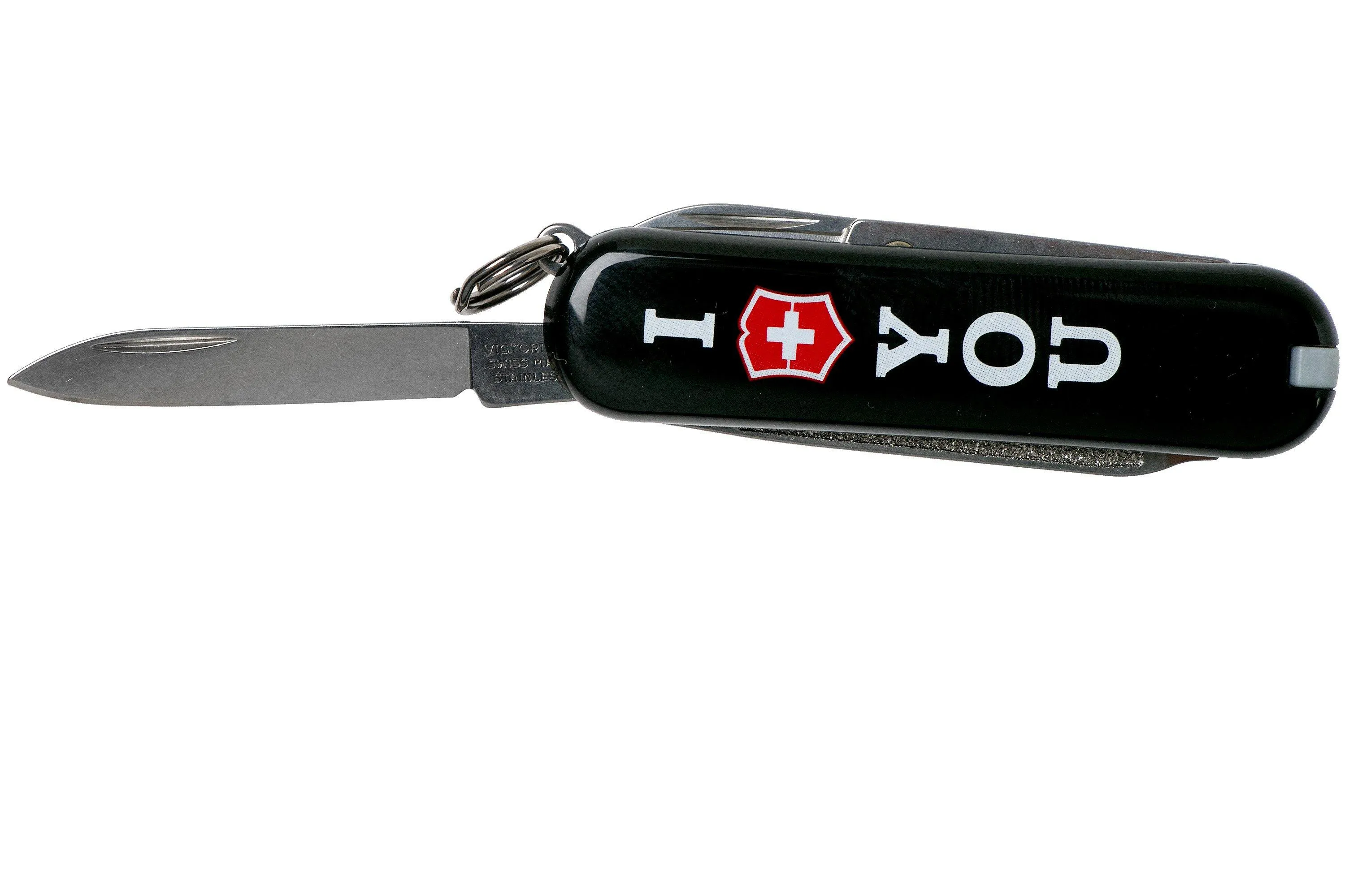 Victorinox Classic ‘The Gift’, I Love You, negro 0.6233.853 navaja suiza