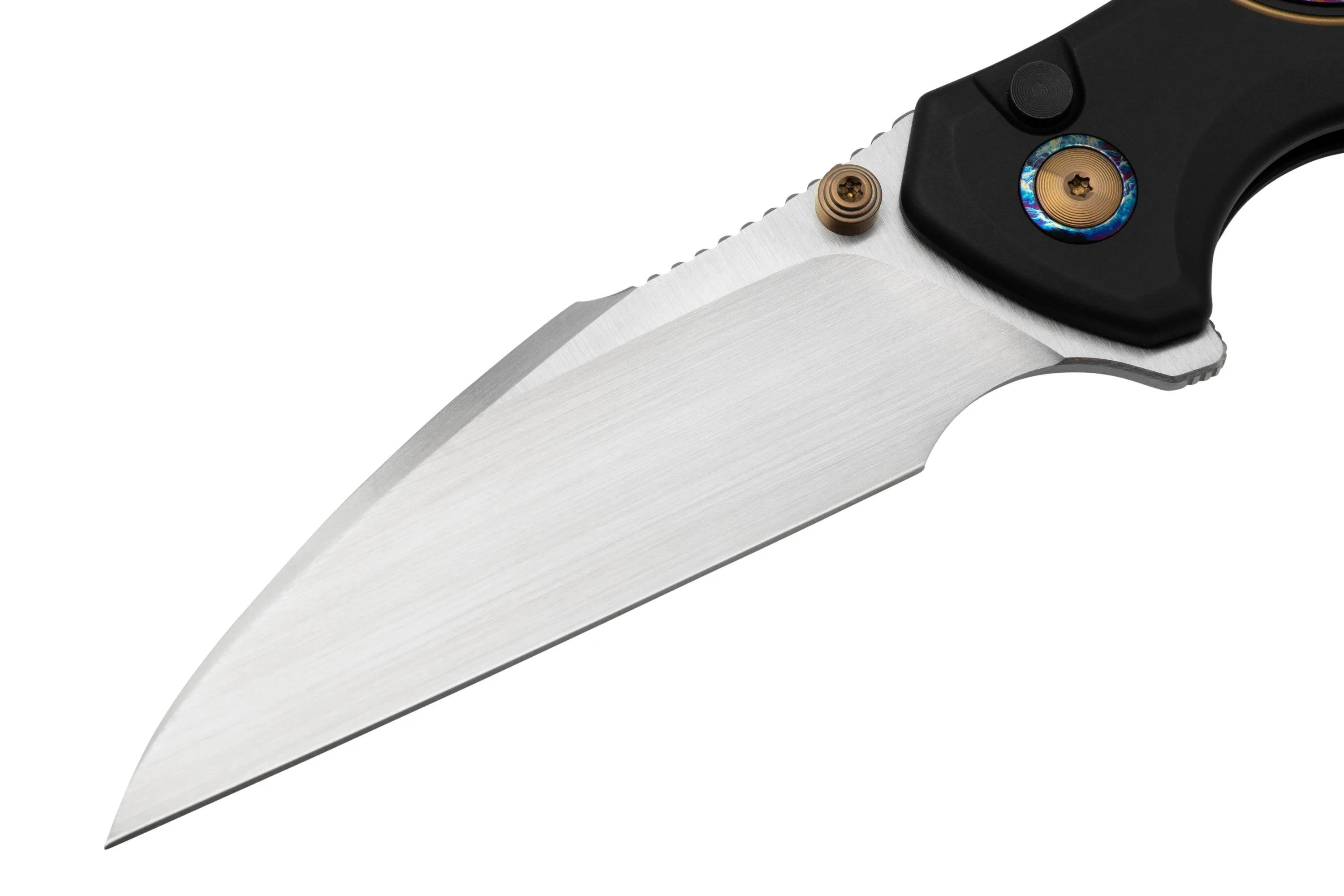 WE KNIFE ZIFFIUS, WE22024D2 LIMITED EDITION, INTEGRAL FLAMED TITANIUM SPACER, CPM 20CV NAVAJA