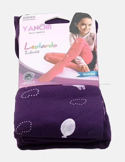 Yanoir Leotardo morado térmico