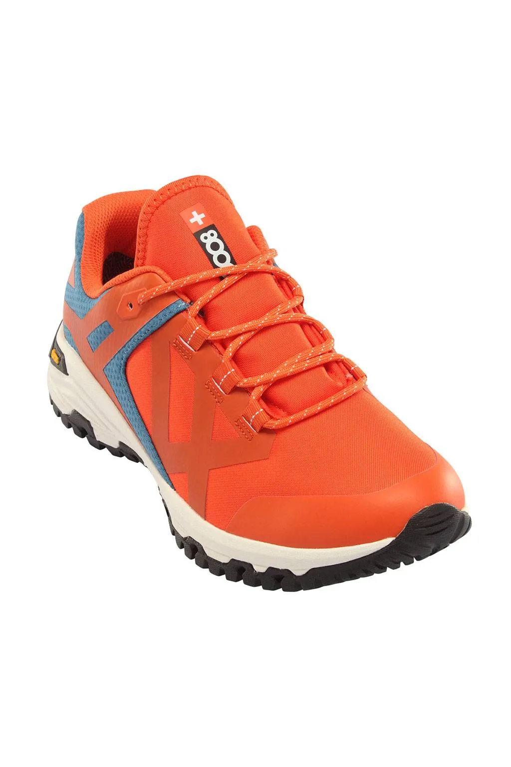 Zapatilla +8000 Tigan 23V Naranja/Petróleo