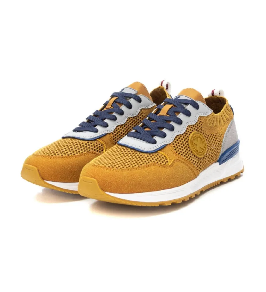 Zapatillas 142842 mostaza