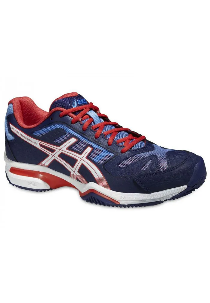 ZAPATILLAS ASICS GELPADEL PROFESSIONAL 2 SG INDIGO BLUE/WHITE/HIBISCUS