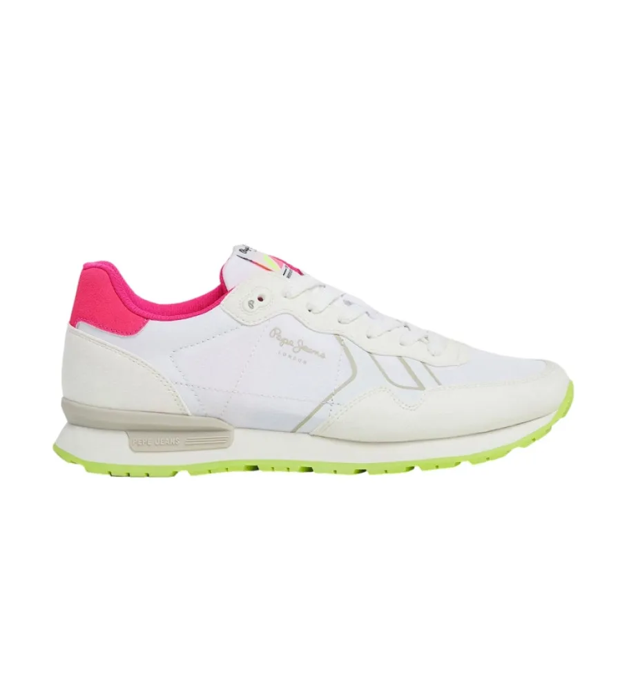 Zapatillas Brit Neon blanco
