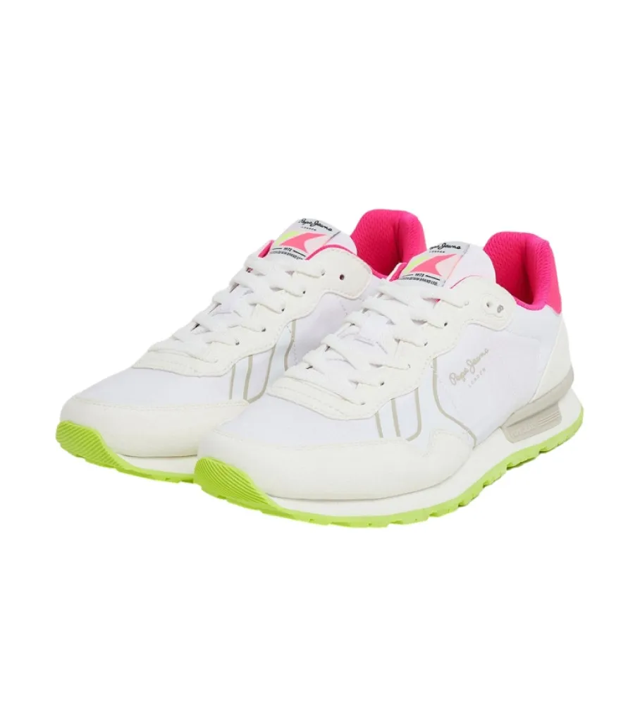 Zapatillas Brit Neon blanco