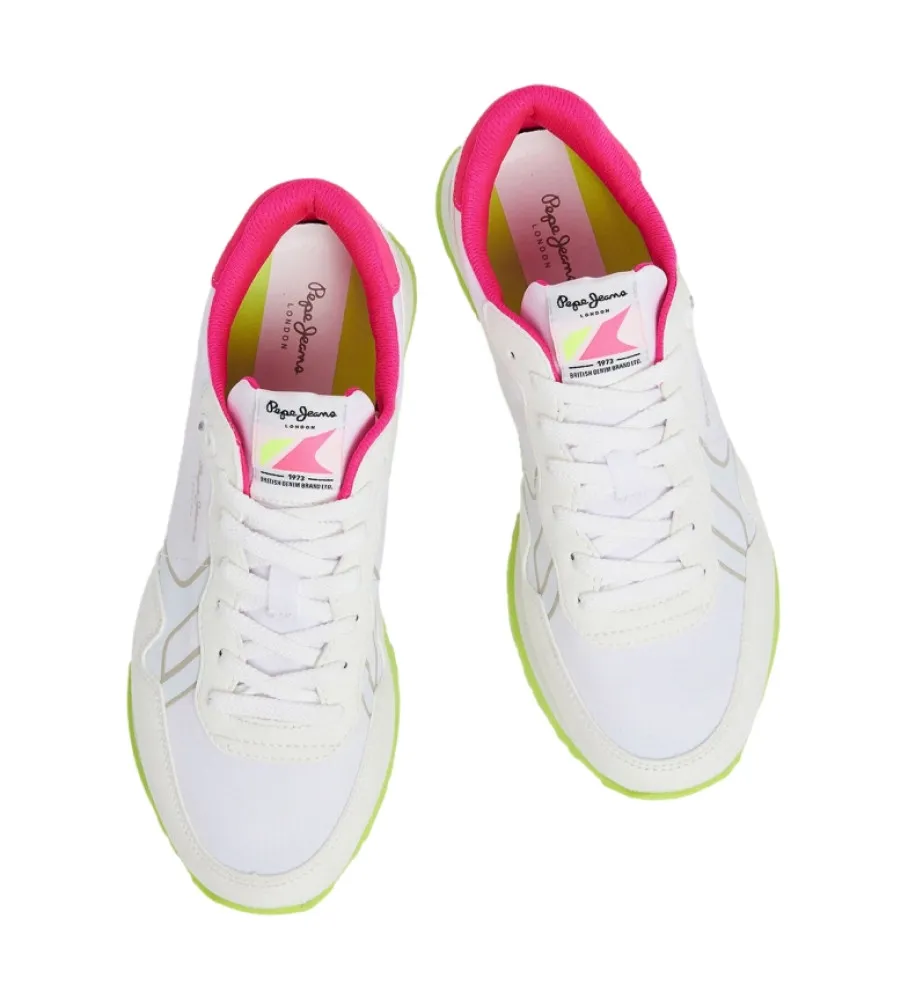 Zapatillas Brit Neon blanco