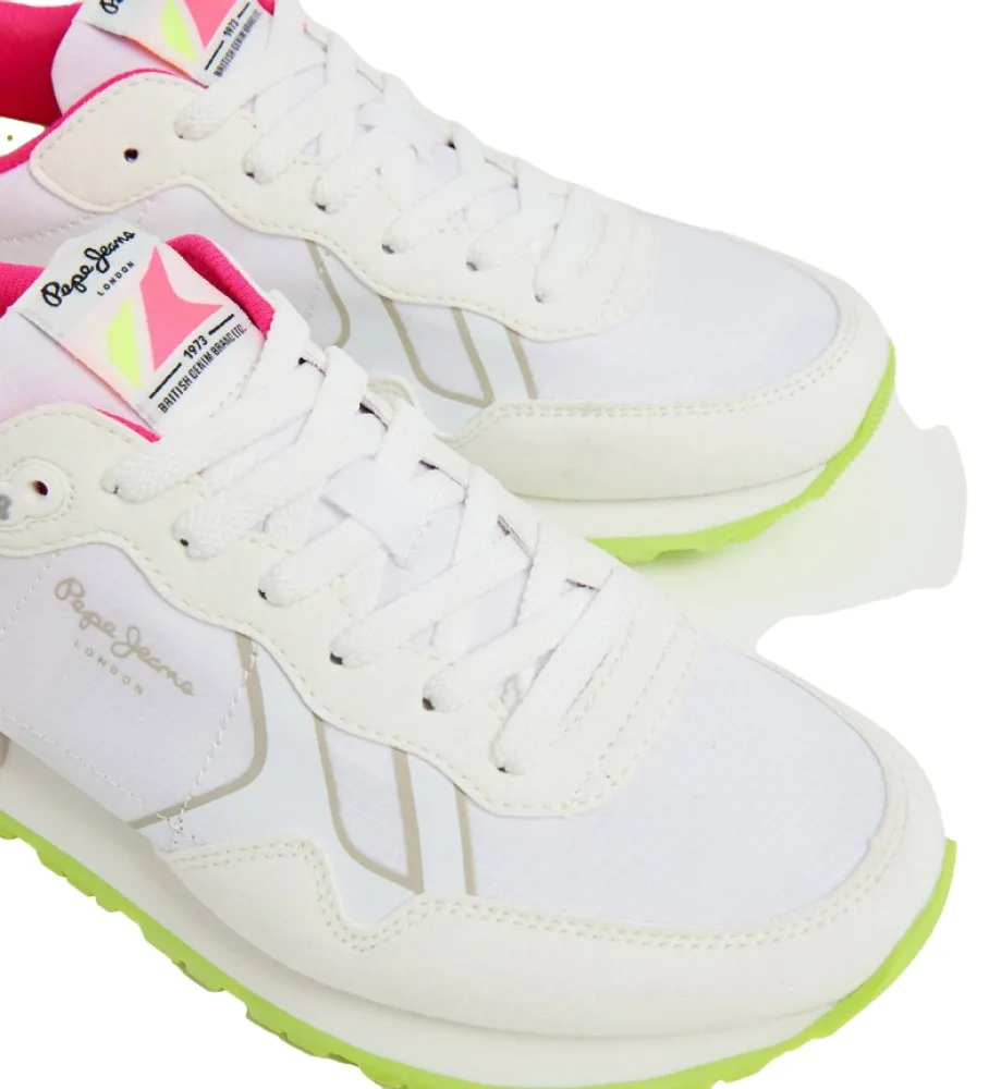 Zapatillas Brit Neon blanco