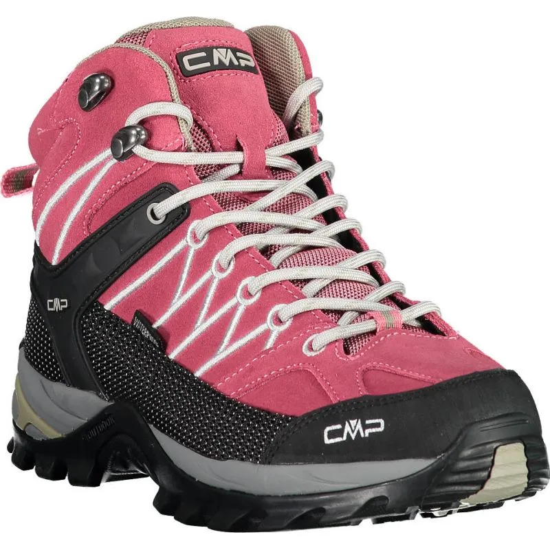ZAPATILLAS DE CAMINO RIGEL MID WP (ROSE SAND) para mujer