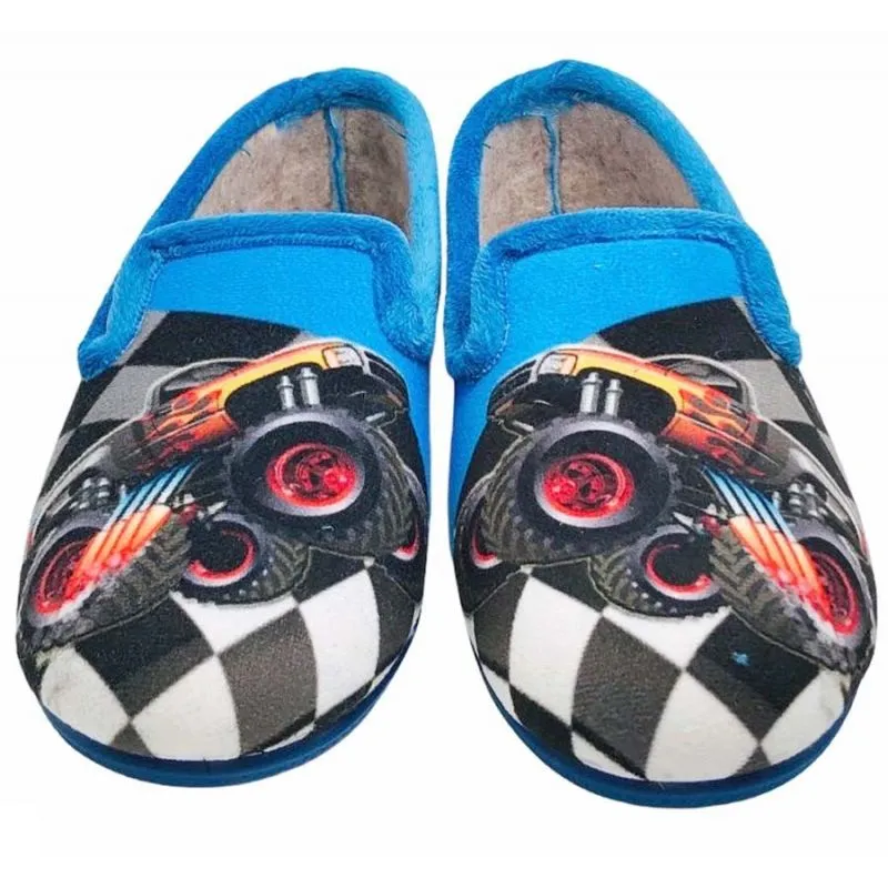 Zapatillas de casa niño con talonera
