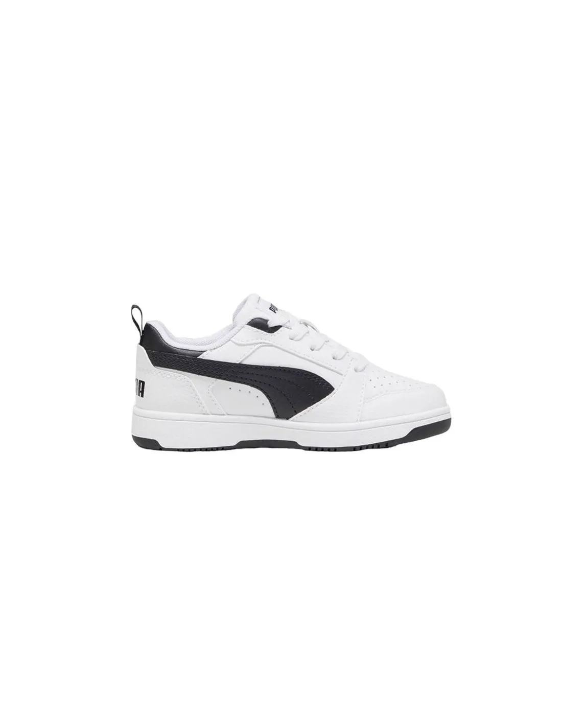 Zapatillas de Puma Rebound V6 Lo A Infantil Blanco Negro