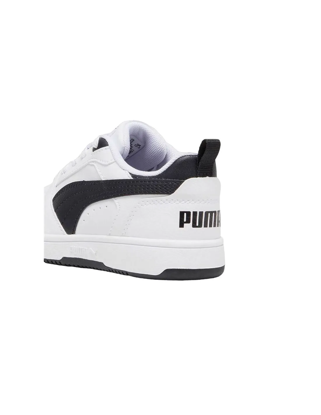 Zapatillas de Puma Rebound V6 Lo A Infantil Blanco Negro