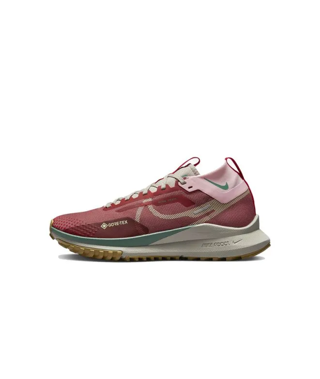 Zapatillas de running Nike React Pegasus Trail 4 GTX Rosa Mujer