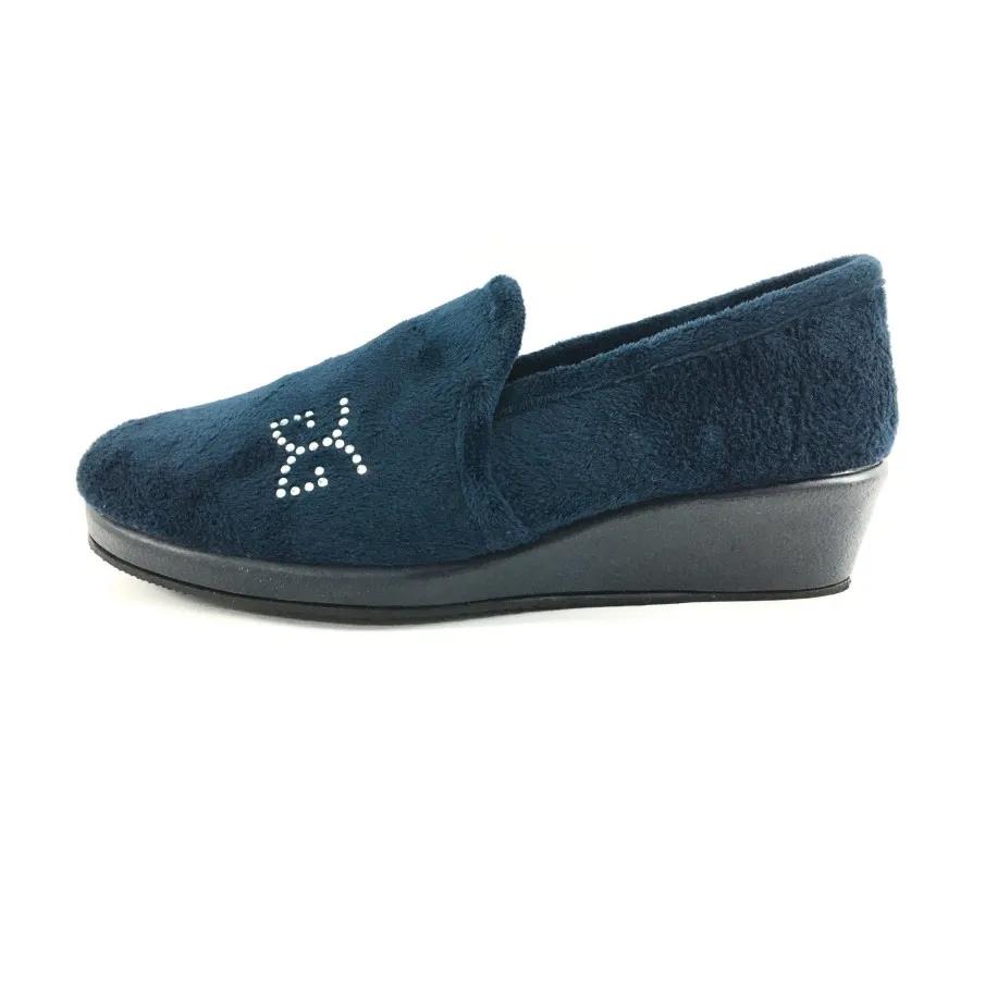 Zapatillas estar por casa GARZON  azul marino SUATEX