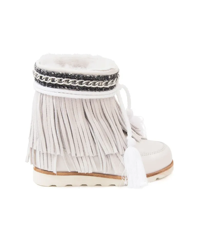 Zapatillas Niña DOLFIE Manitu Blanco