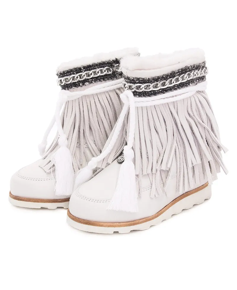 Zapatillas Niña DOLFIE Manitu Blanco