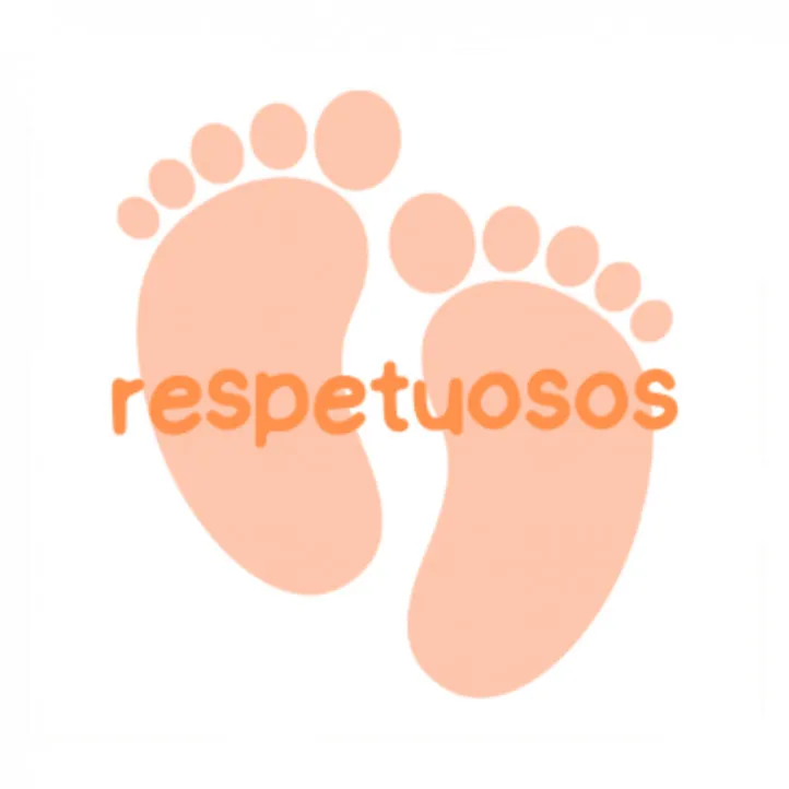 Zapatillas respetuosas blancas con detalles azules