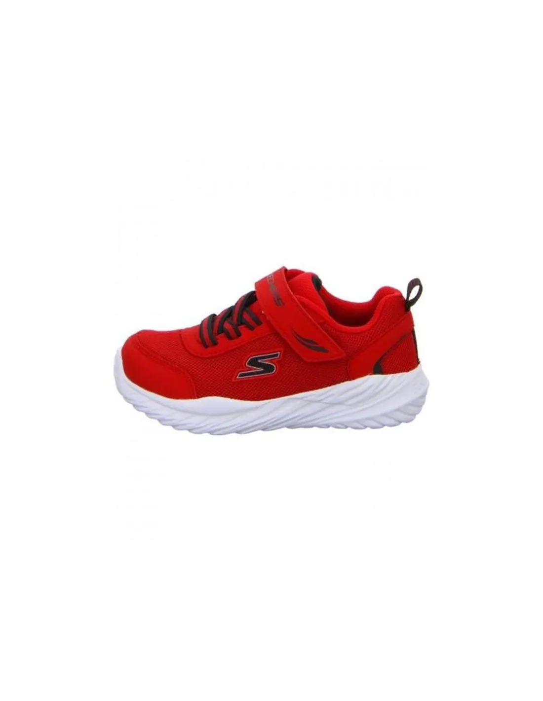 ZAPATILLAS SKECHERS NITRO SPRINTROWZER NIñO ROJO/NEGRO