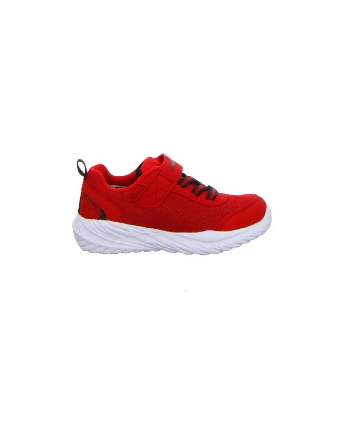 ZAPATILLAS SKECHERS NITRO SPRINTROWZER NIñO ROJO/NEGRO
