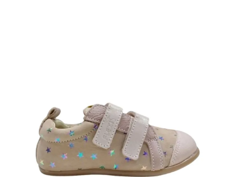 ZAPATITO RESPETUOSO PARA NIÑA FLEXI NENS EN COLOR ROSA 0152