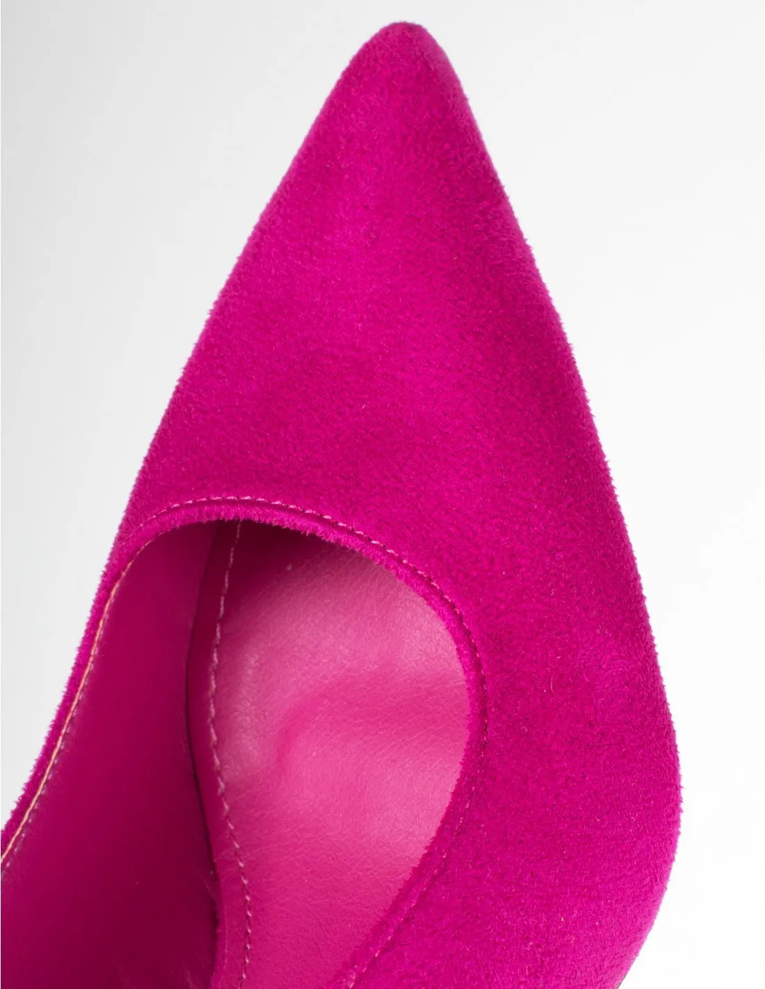 Zapatos Salón Destalonados Fucsia