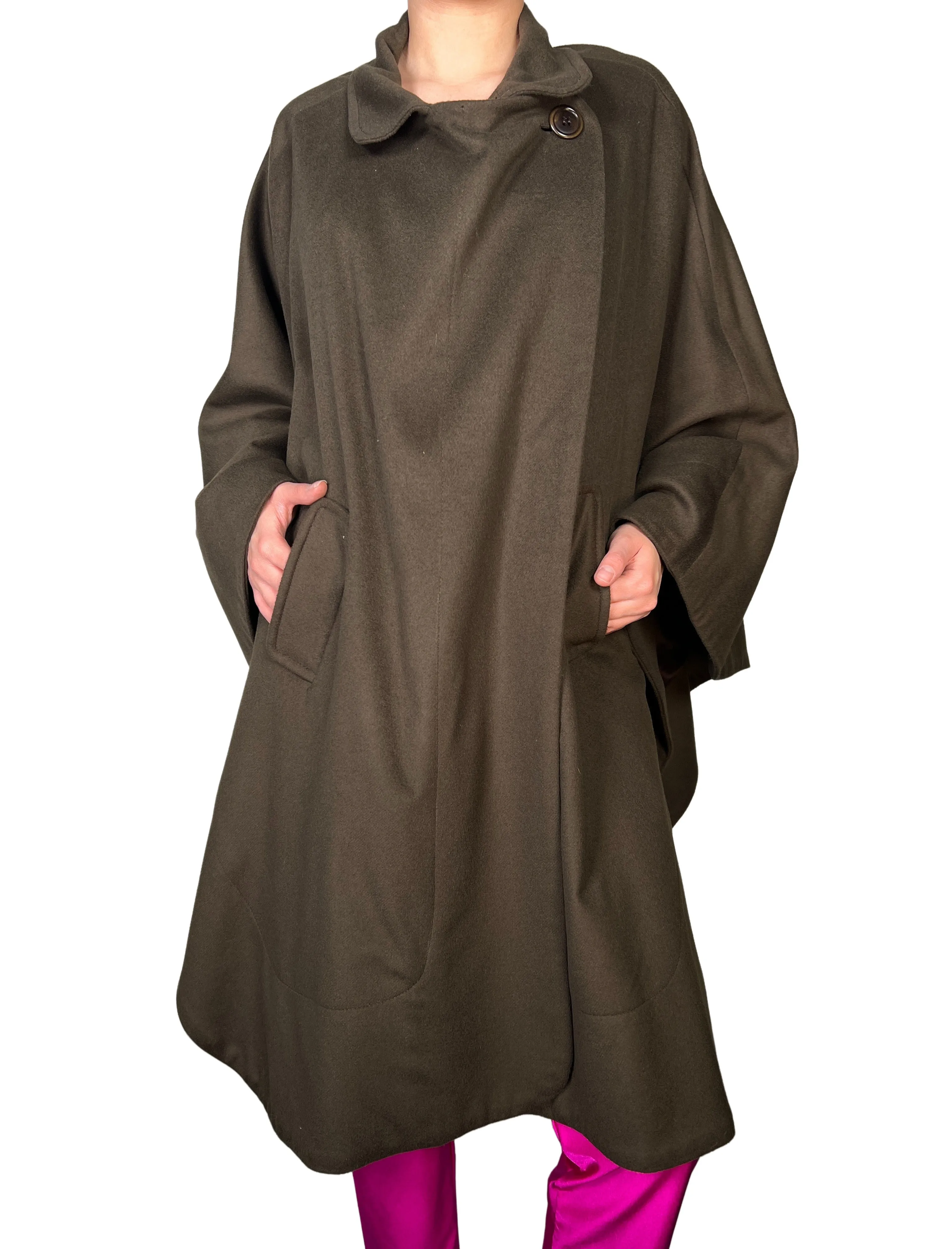 ZARA Poncho Lana